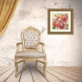 thumbnail image 3 of Robinson, Carol 12x12 Gold Ornate Wood Framed with Double Matting Museum Art Print Titled - Garden Party I, 3 of 4