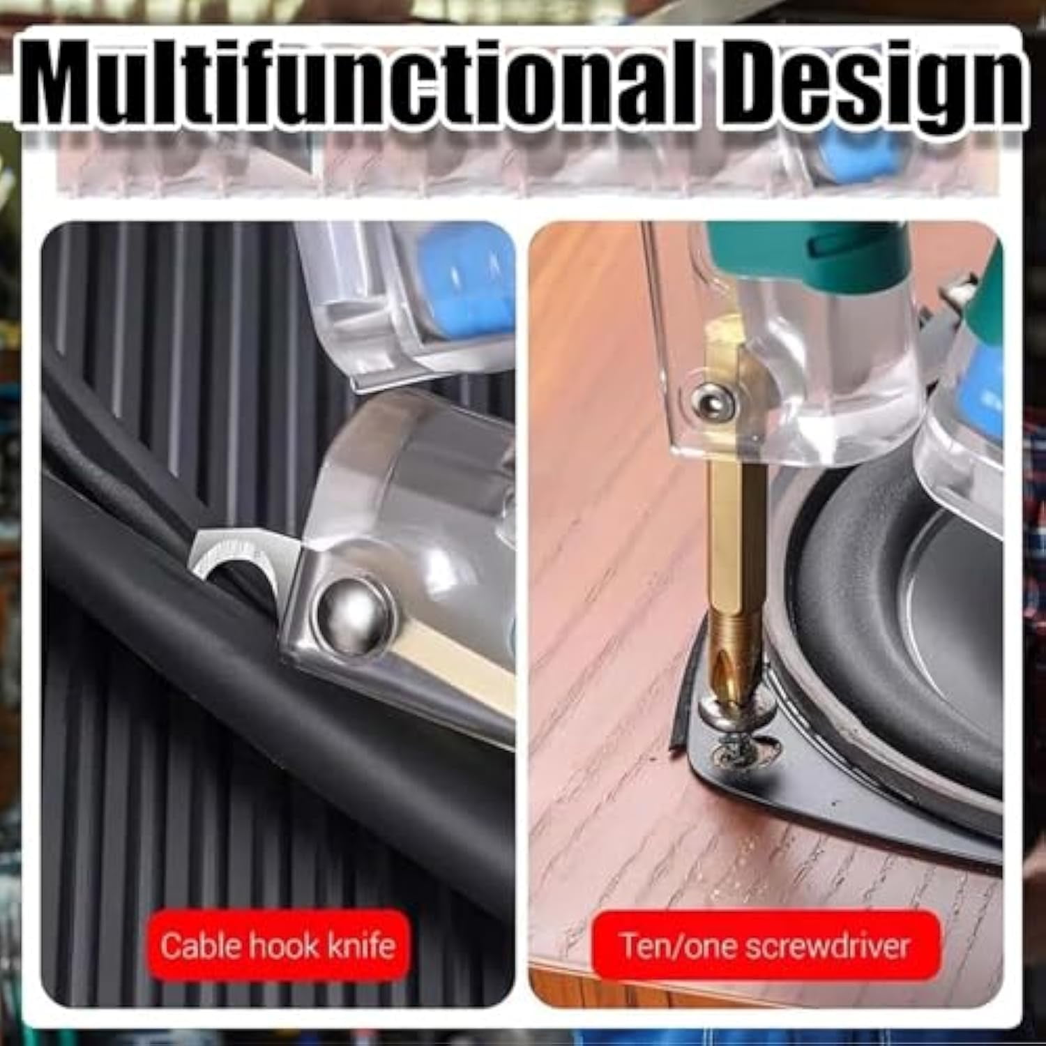8-In-1 Tool, Tool, 8 In 1 Wire Stripper with Voltage Tester