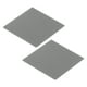 thumbnail image 1 of Paquete de 2 Pads Térmicos 4.0W/m.K Aislantes de Silicona para Refrigeración 40x40x1mm para Radiador de Computadora Portátil, Gris, 1 of 7