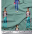 thumbnail image 1 of Soimoi Rayon Fabric Women Group Fabric Prints By Yard 56 Inch Wide, 1 of 3
