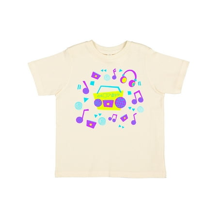 

Inktastic 80s Boom Box Music Gift Toddler Boy or Toddler Girl T-Shirt