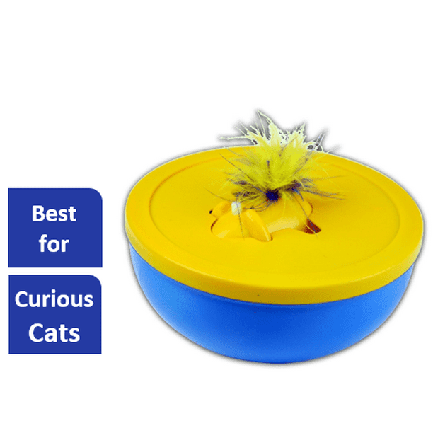 ourpets whirling wiggler electronic interactive cat toy
