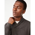 thumbnail image 4 of Free Assembly Men's Jacquard Rib Shawl Collar Pullover, 4 of 6