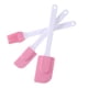 thumbnail image 4 of Kearding 3 uds espátulas de silicona para tartas, crema, mantequilla, raspador, cepillo, resistente al calor, cocina, herramienta de repostería para Herramientas y accesorios para hornear Rosa Kearding HA7735-01B, 4 of 6