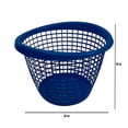 thumbnail image 4 of Cesta para Ropa Plastic Trends Azul Marino Calada 48 L, 4 of 4