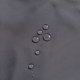 thumbnail image 4 of Cortina de ducha gris impermeable y antibacteriana de 240 x 200 cm, EVA, resistente al moho, lavable, 16 ganchos, sin PVC para bañera, 4 of 5