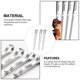 thumbnail image 3 of 6Pcs Pen Clip Type Stainless Steel Skewers Outdoor Reusable Barbecue Skewers, 3 of 4