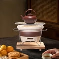 thumbnail image 6 of Pottery Barbecue Stove Charcoal Grill Tea Kettle Compact Clay Material for Camping and Backyard Use, 6 of 9