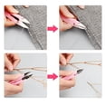 thumbnail image 3 of Tijeras de costura para costura a medida, accesorios de tela, corte de Metal bordado, suministros de costura, herramientas, cortador de hilo, 3 of 4