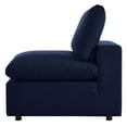 thumbnail image 6 of Lounge Sofa Middle Chair, Sunbrella, Blue Navy, Fabric, Modern Contemporary, Outdoor Patio Balcony Cafe Bistro Garden Furniture Hotel Hospitality, 6 of 8