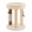 Beige-For indoor cats and kittens, variant on Beige Cat Tree For Indoor Cats and Kittens, 4-in-1 Small Tower with Bed, Sisal and Jute Posts