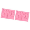 thumbnail image 3 of Oubit Fondant Silicone Mold,2PCS Fondant Silicone Mold DIY Cake Decorating Mold Fondant Silicone Mould Custom Engineered, 3 of 9