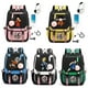 thumbnail image 2 of Mochila Dragon Ball Z Para Mujeres , Escolar Para Ordenador Para Hombres De Estudiante , Bolsa De Viaje (Interfaz USB E De Auriculares), 2 of 4