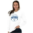 thumbnail image 4 of US Air Force Service Before Self Unisex Plus Size Long Sleeve Tee Shirt Brisco Brands 2X, 4 of 5