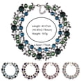 thumbnail image 3 of Minnieouse Collar de cristal para mujer, cadenas de clavícula de aleación, decoración ajustable para el cuello, decoraciones para novia, joyería para Ropa, zapatos y accesorios Miscelánea Rosado Minnieouse AP014540-03, 3 of 6