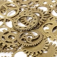 thumbnail image 2 of Wosthever 100 g/bolsa conjunto de engranajes de aleación colgante que hace engranajes Vintage reloj de mecánico Steampunk Artesanía No.02 Wosthever HA7562-02B, 2 of 6