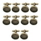 thumbnail image 1 of 10Pcs 16mm Latón Francés Bases de Gemelos en Botón de Manguito Cabujón Bandeja de Ajuste Pad, 1 of 8