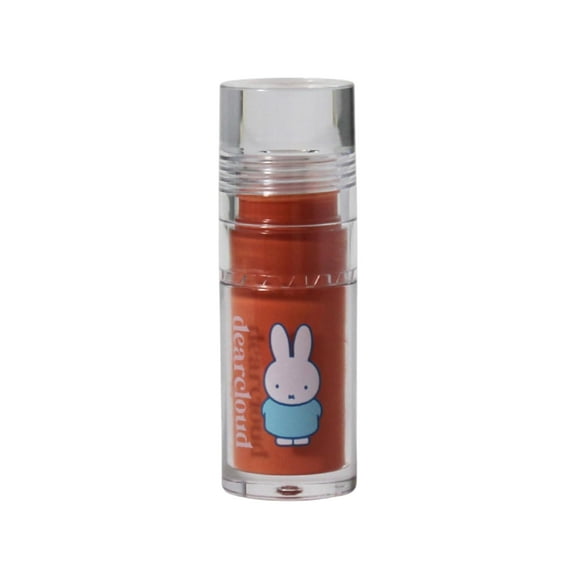 dearcloud x Miffy Gentle Crush Serum Blush – Liquid Blush for Cheeks with Hyaluronic Acid – Korean Beauty Makeup - .19 fl oz (Apple Crush)