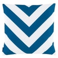 thumbnail image 2 of SAFAVIEH Kadyn Chevron Pillow, 18" x 18", Navy, 2 of 5