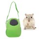 thumbnail image 3 of Bolsa transportadora para mascotas, jaula cálida para hámster, portátil, , libre, bolsa , ajustable para animales , - 22x19cm Verde 22x19cm Salvador Portador de hámster, 3 of 8
