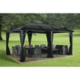 thumbnail image 2 of Sojag Meridien 12 Ft. X 16 Ft. Gazebo, 2 of 12