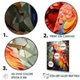 thumbnail image 3 of Designart "Euphony In The Tropical Jungle With Parrots I" Parrot Canvas Prints, 3 of 7