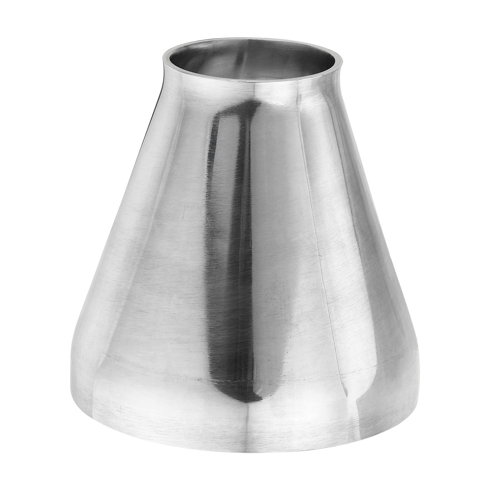 Duct Reducer, 4" to 2" HVAC Duct Reducer and Increaser Weld Pipe Fittings Pipe 304 Stainless