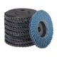 thumbnail image 1 of Discos abrasivos industriales para lijado de superficies y bordes, aptos para amoladoras angulares de 8 V y 12 V, 1 of 5