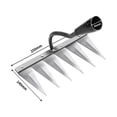 thumbnail image 5 of TFixol High-Carbon Steel Multi-Tine Garden Rake for Soil Loosening, Leaf Raking, and Grass Clearing - Durable and Versatile Tool with Reinforced Welding (Handle Not Included), 5 of 5