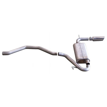 Cat-Back Single Exhaust System, Stainless Fits select: 2007 DODGE CALIBER, 2007-2010 JEEP COMPASS