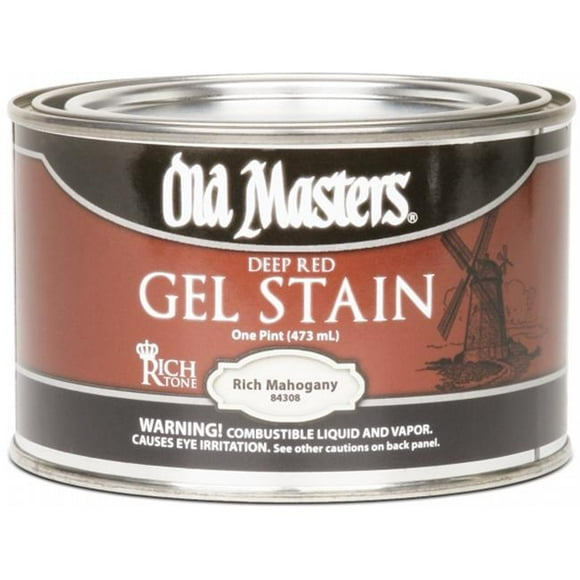 Old Masters 1 Pint Rich Mahogany Gel Stain