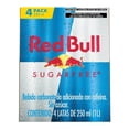 thumbnail image 3 of Bebida energética Red Bull Sugar Free 4 pack de 250 ml c/u, 3 of 4