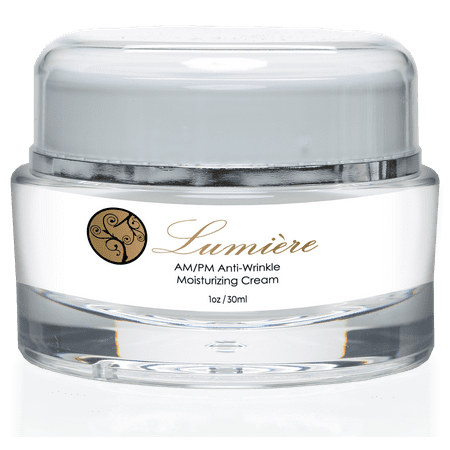 Lumiere Anti-Wrinkle/ AM/PM Moisturizer Anti-Aging Face Cream By Lumiere Skincare- Premium Anti-Aging Formula- Deeply Hydrate Skin to Fill out Wrinkles and Lines- Evens Complexion
