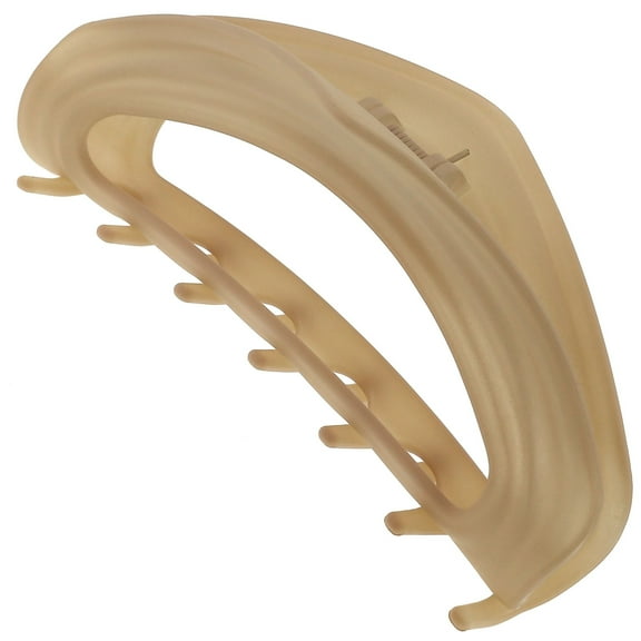 Camila Paris CP3528 French Hair Clip for Women, Beige, Girls Hair Claw Clip Jaw Fashion Durable and Styling Hair Accessories for Women, Luxury Ladies Strong Hold No Slip Grip Clamp, Made in France