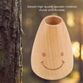 thumbnail image 2 of Lindo soporte para palillos de madera con cara sonriente para la cocina del hogar, 2 of 14