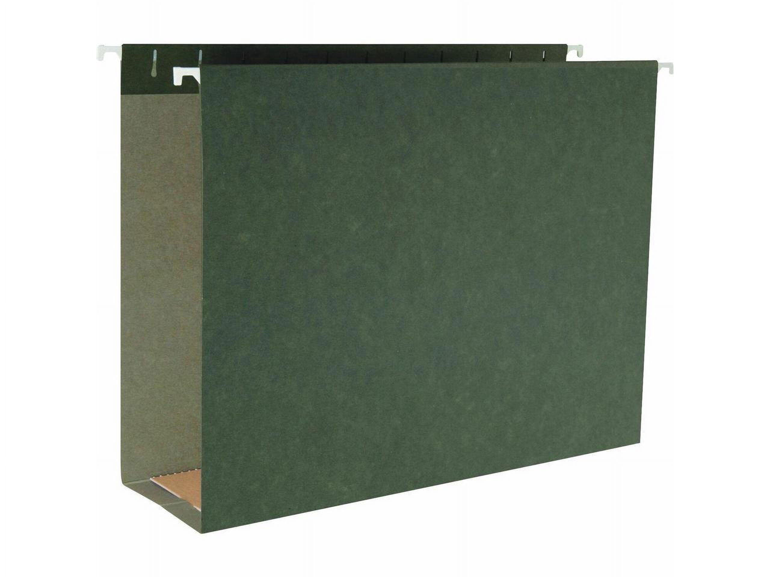 Business Source Hanging File Folder Legal 1/5" Tab 3" Exp 25/BX SDGN 43855