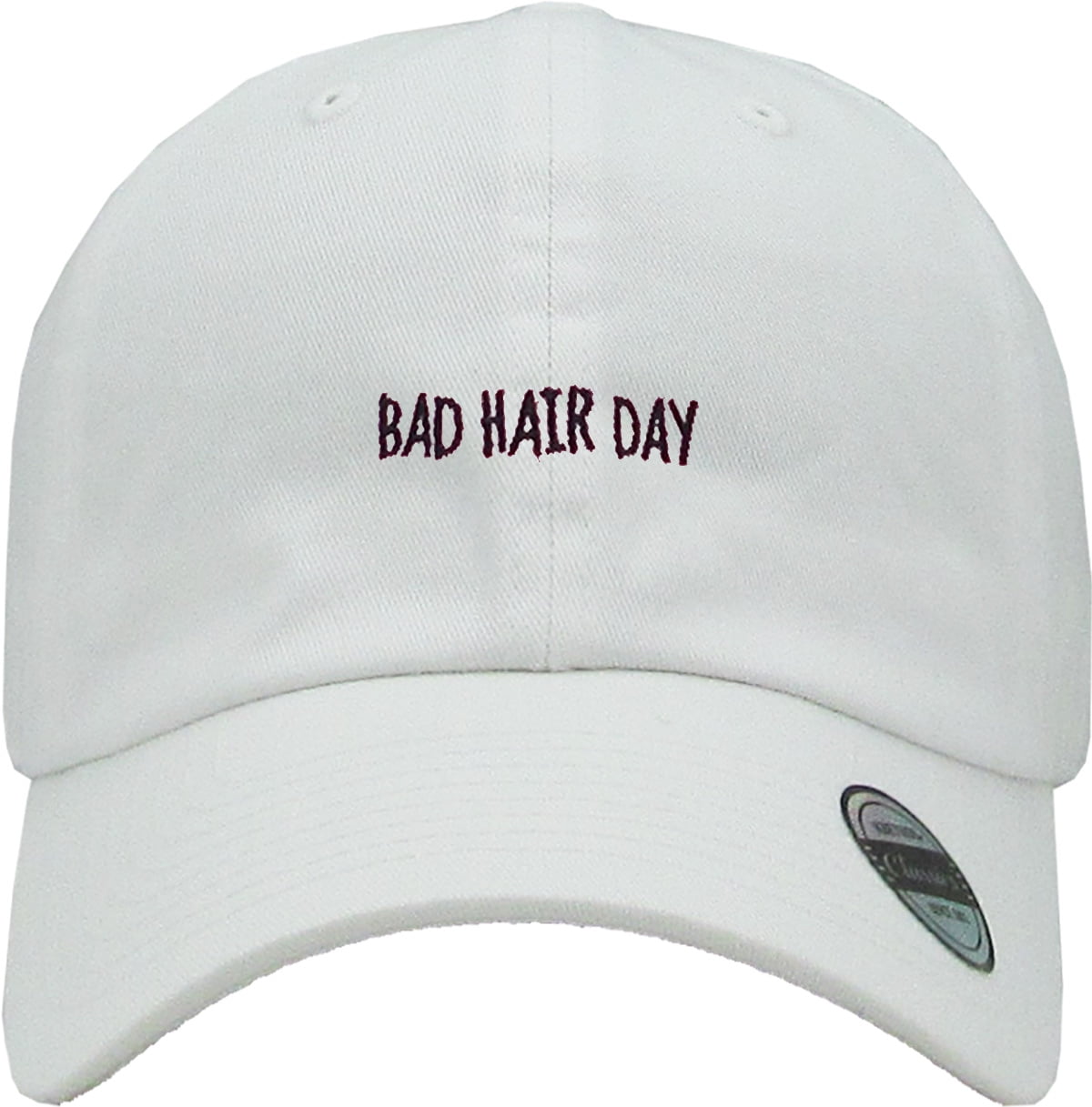 Bad Hair Day Medium Denim Dad Hat 