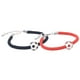 thumbnail image 4 of KAKOWELY 2 pulseras de fútbol para parejas, pulseras de muñeca, pulseras de fútbol, regalos para fanáticos del fútbol., 4 of 5