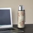 thumbnail image 5 of 20 Oz Pioneer Flower Coffee Tumbler Double Wall Insulated Stainless Steel Water Bottle | Metal Reusable Thermoses Flask with Cup Cap | Leak & Sweat Proof with Anti-Dust Lid, 5 of 7
