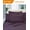 Dark Purple, variant on Clearance Soft 1500 TC Sheet Set Twin Vibrant Orange