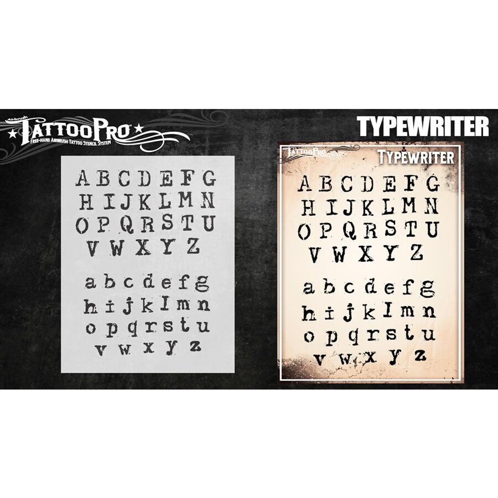 Typewriter font I Want To Believe Temporary Tattoo - Set of 3 – Tatteco