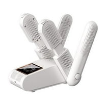 Wovilon Boot Dryer For Work Boots Shoe Dryer With Heat Blower Glove Dryer Boot Warmer 180 Adjustable Dry Rack Telescopic Dry Ports Intelligent Timer