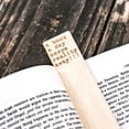 thumbnail image 2 of Hip Flask Plus Wooden Bookmark - A Book a Day Keeps Reality Away, 2 of 3