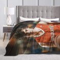 thumbnail image 6 of Soft Flannel Fleece Blanket Zac Efron Plush Throw Cozy Blankets for Couch Sofa 40"x30", 6 of 7