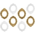 thumbnail image 4 of UPGRATOR 8 Pieces Mini Resin Frames for Crafts and Photo Decoration, Assorted Colors Set, 4 of 8