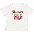 thumbnail image 3 of Inktastic Christmas Santa's Cutest Elf Boys or Girls Baby T-Shirt, 3 of 5