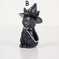 thumbnail image 5 of 3Pcs Magic Cat Sculpture,Gothic Resin Cat Statue for Home Office Garden Lawn Yard Decoration, 5 of 6