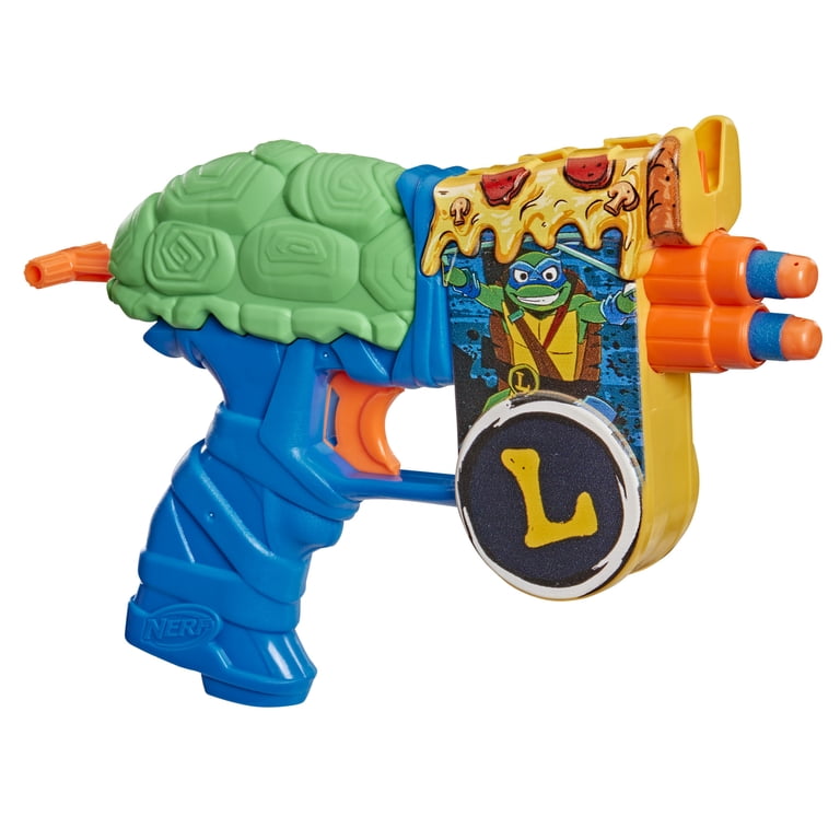 Nerf Leonardo Blaster with Teenage Mutant Ninja Turtles Theme, 4