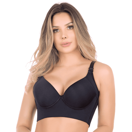 

Uplady Extra Firm High Compression Full Cup Push Up Bra