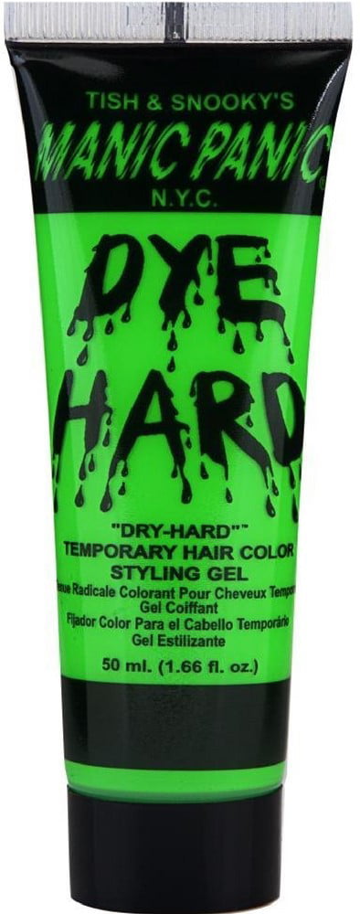 Manic Panic Dye Hard Temporary Hair Color Styling Gel Electric Lizard